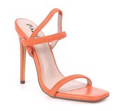 CARLA-20-SL Stiletto High Heel Clear Sandals