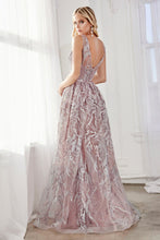 Scoop Neck Lace A-Line Prom Dress CDCR852